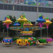 航天游乐供应新款虫虫乐园 可定制尺寸 新款飞椅 游乐设备 儿童乐园转椅