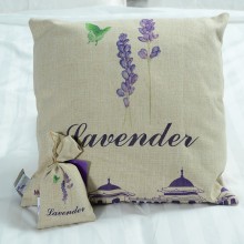 酒店用品 客房用品 客房布草 老兵酒店用品 中国风 亚麻 淡紫色 30*45cm薰衣草抱枕