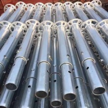 供应各种尺寸热镀锌盘扣式脚手架  承插式新型脚手架