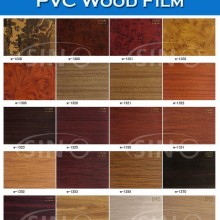 威诗柏PVC自粘木纹纸 特价家具翻新贴纸 防水木纹贴纸波音软片