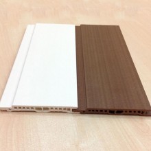 【厂家直销】木塑墙板 木塑材料  生态木 绿可木 再生木 9