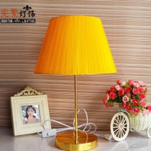 宪繁灯饰家居卧室床头客厅餐厅宾馆百土豪金台灯 金属台灯
