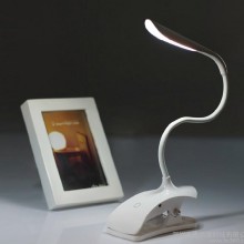 护眼学习阅读台灯USB直充插电LED小夜灯学生灯卧室床头书桌夹子灯