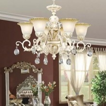 嘉珑灯饰欧式水晶灯 客房酒店大厅玻璃吊灯 大型吊灯