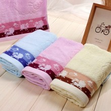 厂家直销 提花纯棉毛巾 32股线广告礼品毛巾 可刺绣LOGO 多款可选