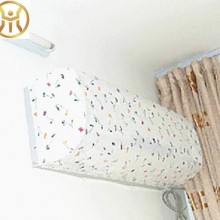 1820  家居日用田园布衣挂式双层膜布挂式空调罩