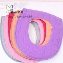 新款剪绒扣马桶垫U型O型马桶座便垫马桶套