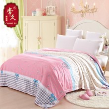 常久家居儿童蚕丝被100%桑蚕长丝学生被夏凉被空调被