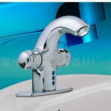 全铜纯铜全自动感应器水龙头医用单冷热水配件单孔面盆
