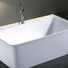 欧式贵妃浴缸 独立式亚克力浴缸1.2米-1.6米方形浴缸成人