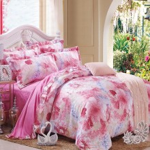 新款欧式全棉贡缎提花四件套 床上用品一件代发 礼品批发