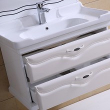 2016新款洗手盆组合柜5033款PVC浴室镜柜 厂家直销卫