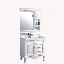 简约现代时尚PVC浴室柜洗脸柜洗手柜卫浴柜组合台盆镜柜厂家直