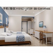 滦南翔宇BGJJ 新小法式家具地中海风格宾馆家具酒店配套家具标准间全套家具星级客房家具1.2米床床头柜衣柜写字桌电视柜