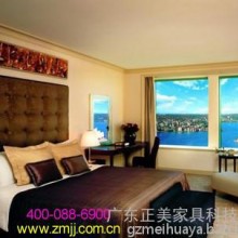 正美 实木布艺家具 床成套家具