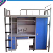学校公寓床 上下铺铁架床 公寓学生床 订制铁床 厂家直销