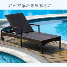 广东厂家直接生产 沙滩椅 编藤躺床 各种定制方案可选