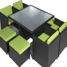 酒店户外家具厂家餐饮藤制桌椅藤椅休闲椅仿藤家具厂家直销