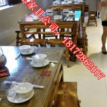 原木酒店桌椅，原木生态餐桌椅，酒店原木餐桌椅定做，原木家具定做，江西原木桌椅厂家