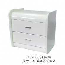 简约时尚迷你实木小床头柜 白色创意收纳柜  抽屉式大容量储物