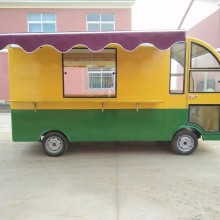 好又多xd-23 电动餐车厂家定制各种电动餐车流动小吃车中巴餐车