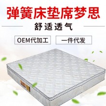 厂家生产星级酒店标间双人间床垫席梦思 弹簧床垫席梦思床垫批发