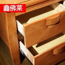 厂家批发直销实木橡木床头柜 床边柜 卧室家具收纳储物杂物柜0