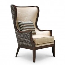 东美正达 星级酒店 现代卧室阳台布艺沙发 书房咖啡厅休闲时尚单人沙发椅EMT-SF011