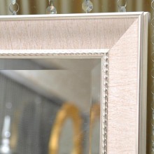 靓晶晶落地试衣镜 悬挂全身穿衣镜 玄关装饰镜 服装店换衣镜镜