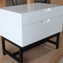 定制烤漆床头柜包邮厂家直销特价斗柜储物柜收纳柜定制/简约现代