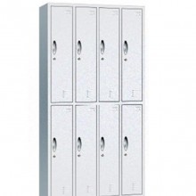 8门铁皮储物柜定制不锈钢储物衣柜OEM
