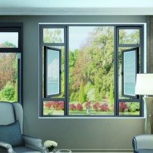 尚粤sy-50 断桥铝平开窗 铝合金门窗 厂家批发定制门窗