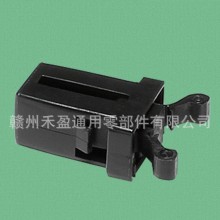 塑料门碰门吸 手动按压门扣 塑胶开关门扣 DL-400A 黑色