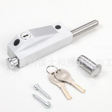 专业生产 旋转门锁 插销锁 插锁弹簧插销 钥匙开门插销 地插锁