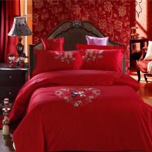 新品全棉特价春夏四件套纯棉四件套被套床单结婚床上用品家纺批发