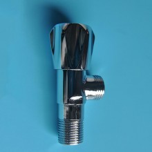 厂家直销铜芯子加厚铜六轮三角阀