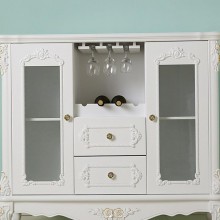 厂家直销橱柜 欧式家具 璃储物茶水柜酒柜展示柜酒店餐边柜批发