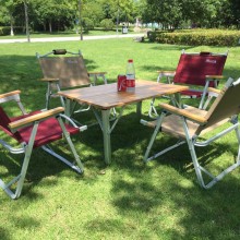 野营折叠桌椅 昆明铝合金折叠桌 5件套户外休闲折叠桌椅销售 昆明休闲用品供应