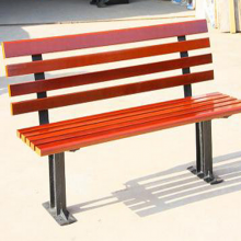 【振兴】低价供应 嘉兴公园木制休闲椅 花园石头公园 户外休闲椅模型 户外塑木休闲椅