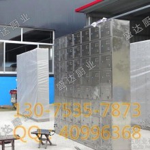 内蒙古食堂碗柜厂家，多格餐具柜定做，员工饭盒柜，不锈钢碗柜，储物柜