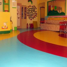 幼儿园PVC地板儿童耐磨地胶板室内纯色塑料地板革