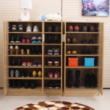 【豪雅徽韵】供应简约多功能实木鞋柜 定制实木鞋柜  创意进门玄关鞋柜