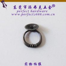 派弗克五金PFK3126锌合金仿古圆圈吊环单孔家具拉手配件批