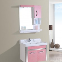 热卖现代卫浴家具PVC浴室柜高档镜柜组合浴室柜浴柜001