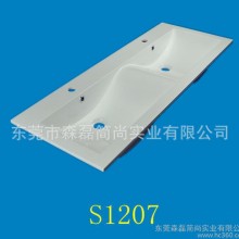 直销优质人造石盆 洗手盆洗衣盆新款亚克力水槽台面 定做议价