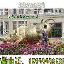 直销现货玻璃钢雕塑牛摆件开荒牛耕牛仿铜牛铜雕牛玻璃钢