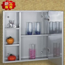 新品不锈钢壁挂式厨柜镜柜防水储物柜阳台厨房壁柜