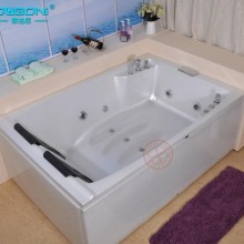 出口品质 欧柏尼 1.8米亚克力浴缸冲浪按摩浴缸 珠光板浴缸 6C58