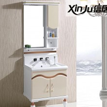 信居现代简约浴室柜组合吊柜洗手洗脸池挂墙式洗漱台面盆镜柜18