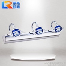 时尚现代简约LED镜前灯 浴室镜柜化妆镜灯 LED水晶镜前灯